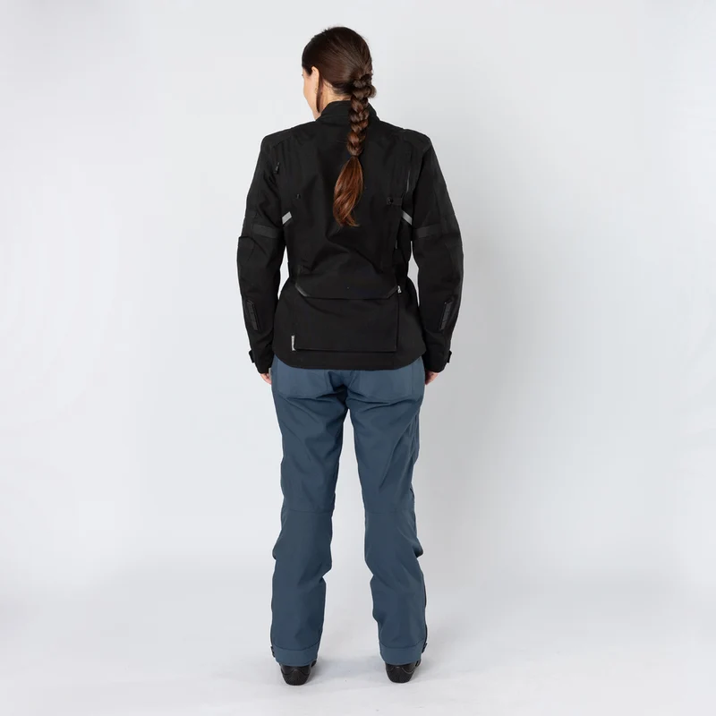 Damen Tourster-STX 1.0 Laminatjacke schwarz