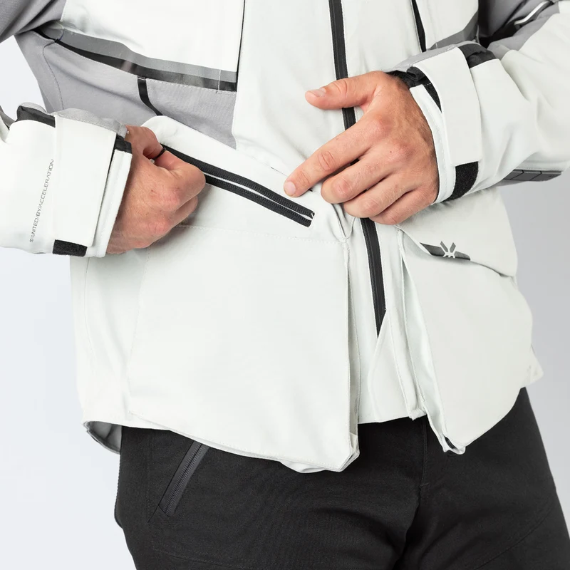 Tourster-STX 1.0 Laminatjacke hellgrau-grau