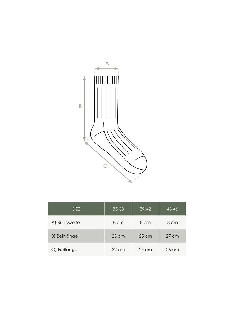 Alpaka Schafwollsocken - braun