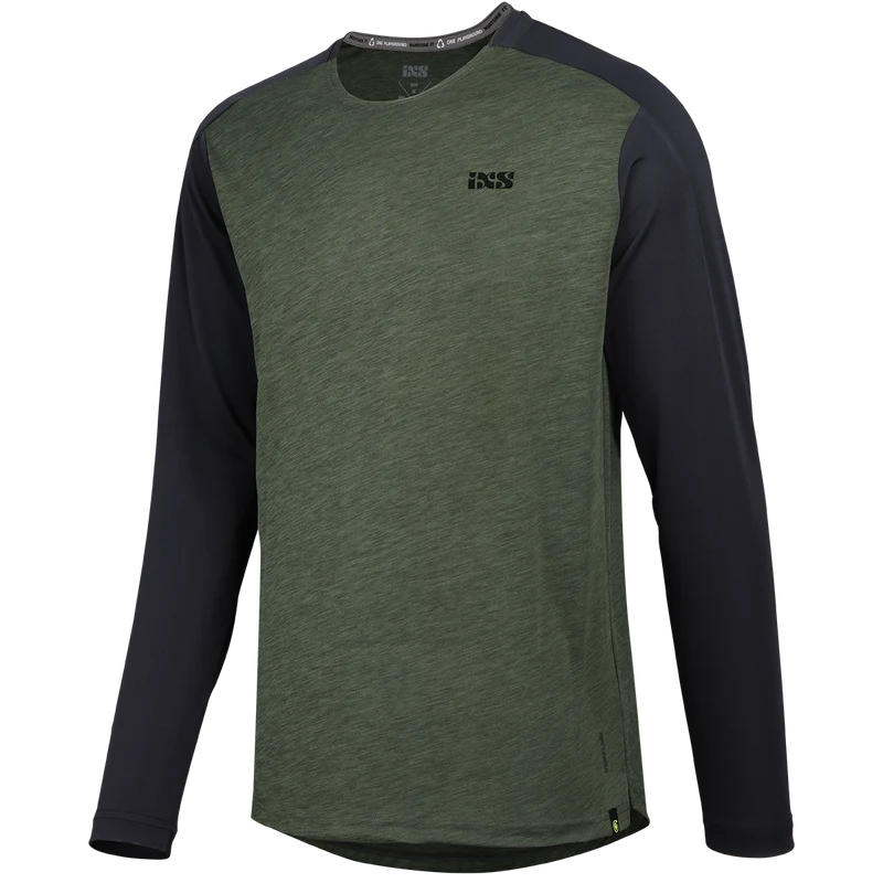 Flow X Long Sleeve Jersey olive-solid black