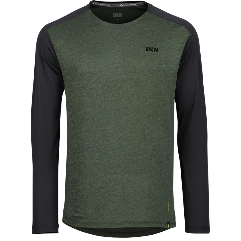 Flow X Long Sleeve Jersey olive-solid black