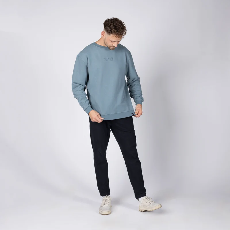 Brand 1.0 Sweater - blau grau