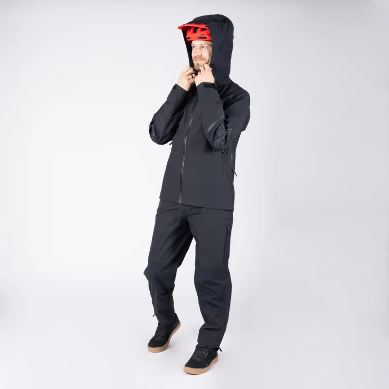 AW 1.0 Laminatjacke - schwarz