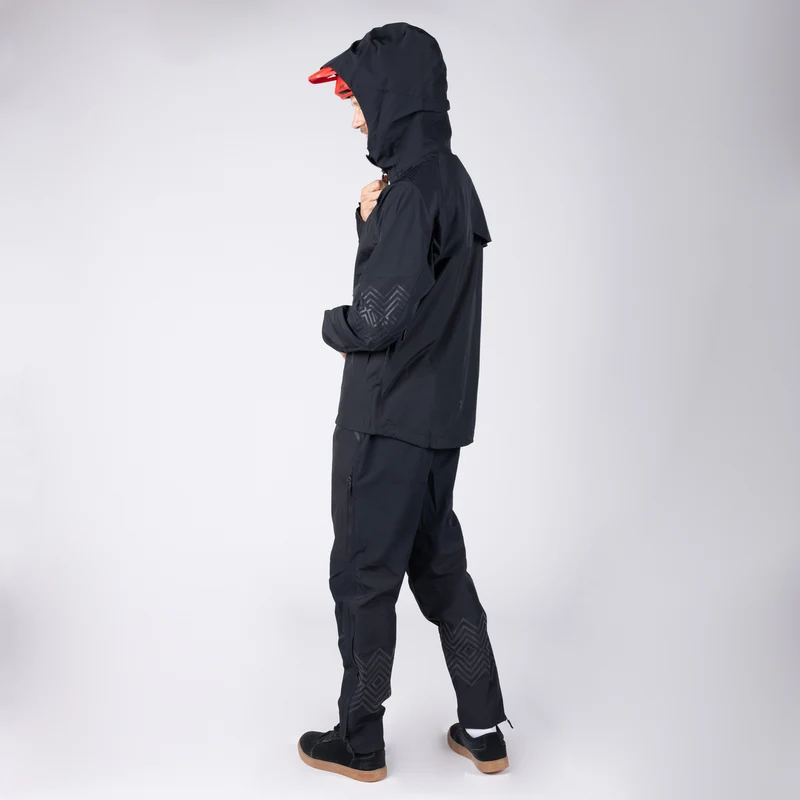 AW 1.0 Laminatjacke - schwarz