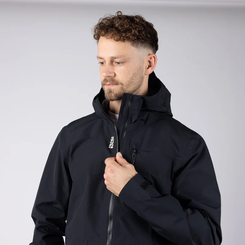 AW 1.0 Laminatjacke - schwarz