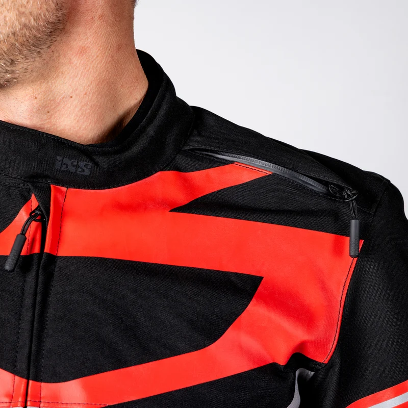 Rapid-STX 2.2 Laminatjacke - dunkelgrau-schwarz-rot
