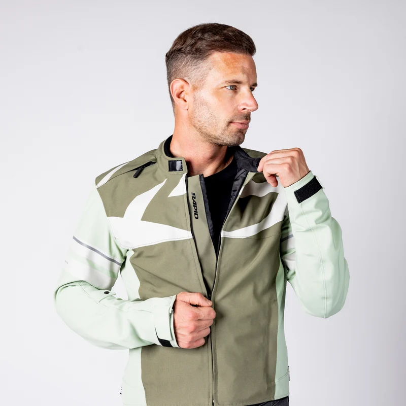 Rapid-STX 2.2 Laminatjacke - oliv-hellgrün