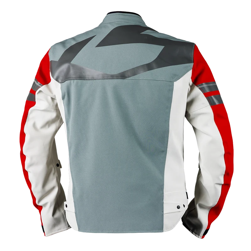 Rapid-STX 2.2 Laminatjacke - blau grau-rot