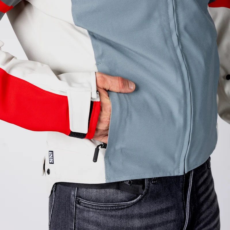Rapid-STX 2.2 Laminatjacke - blau grau-rot