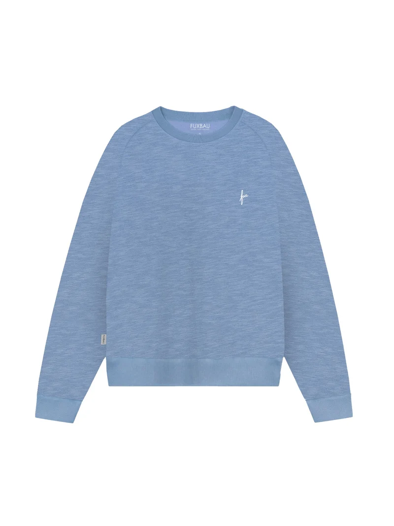 Frauen fux Azul Sweater - blau meliert