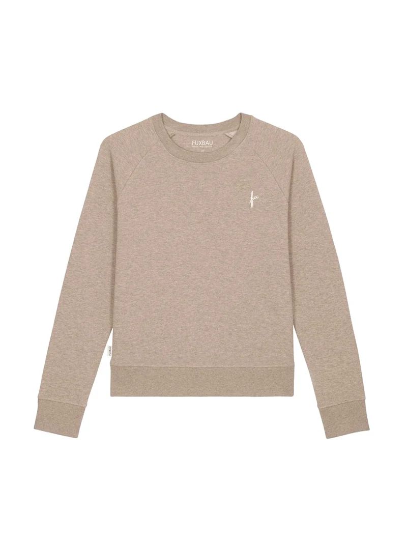 Frauen fux Pullover - beige meliert