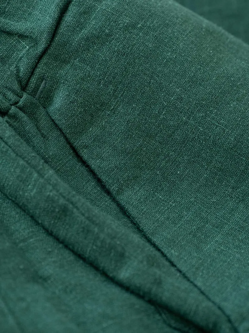 Frauen Leinenhose - grün