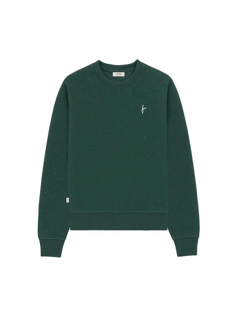 Frauen fux Pullover - grün neps
