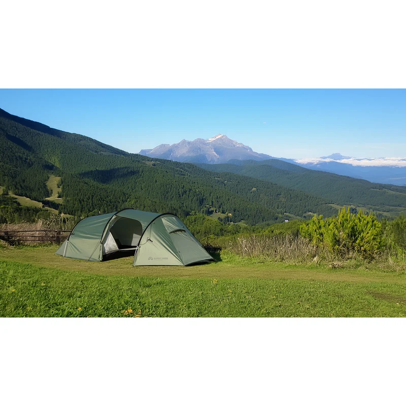 Sunny Hiker 3-Personen PU-Tunnelzelt