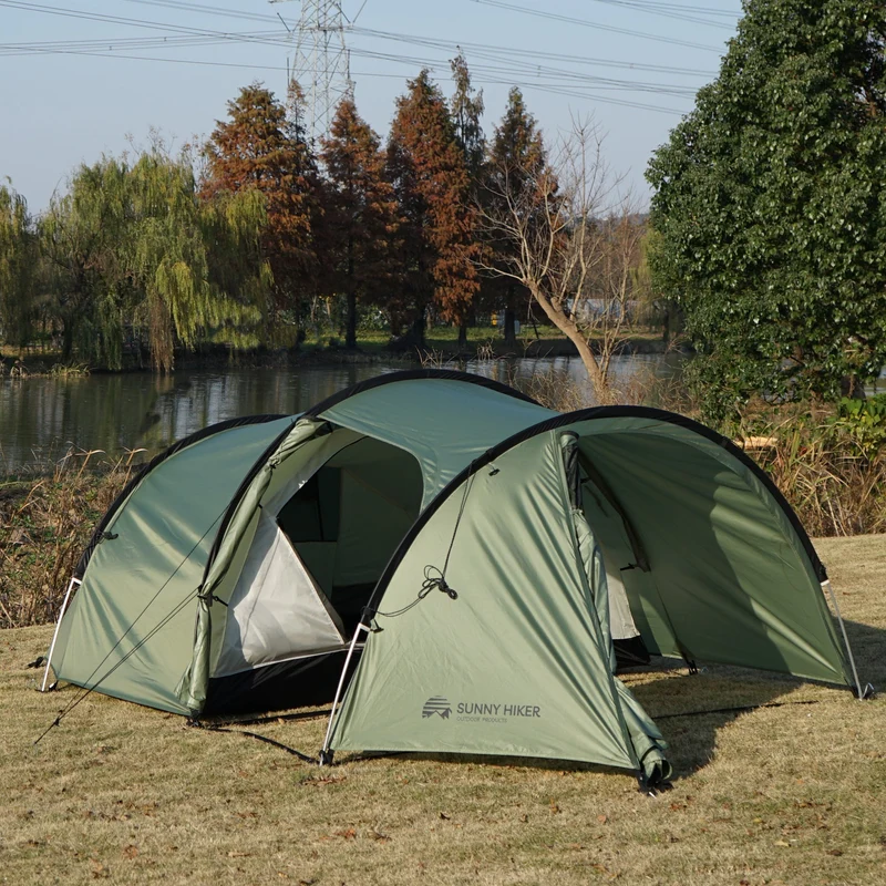 Sunny Hiker 3-Personen PU-Tunnelzelt