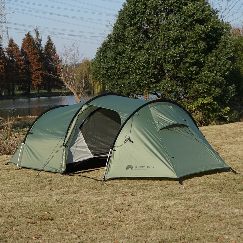 Sunny Hiker 3-Personen PU-Tunnelzelt
