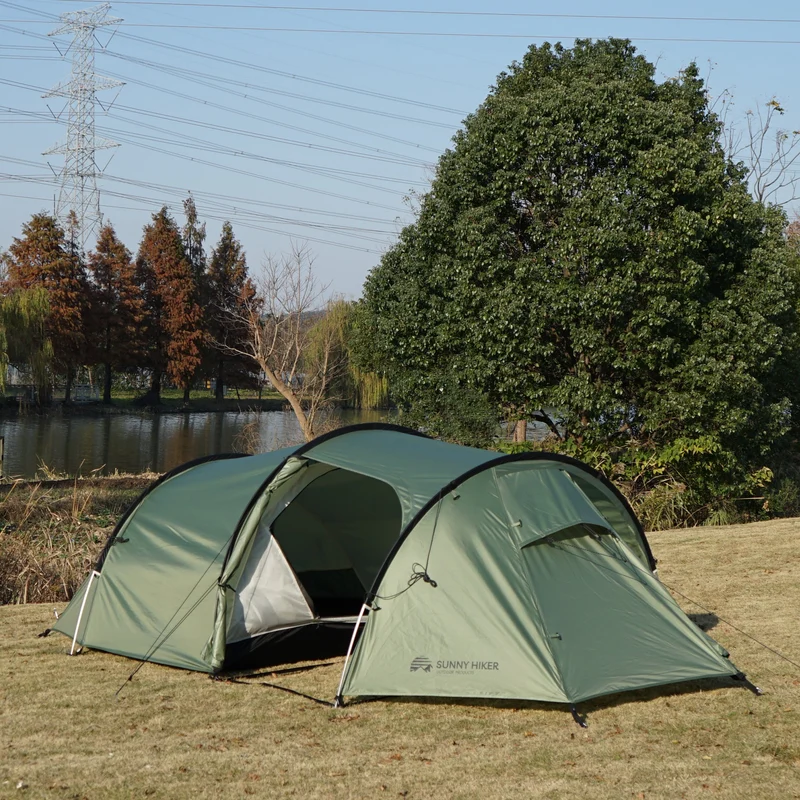 Sunny Hiker 3-Personen PU-Tunnelzelt
