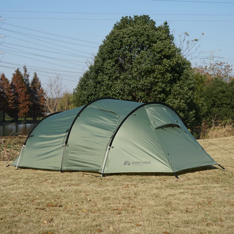Sunny Hiker 3-Personen PU-Tunnelzelt