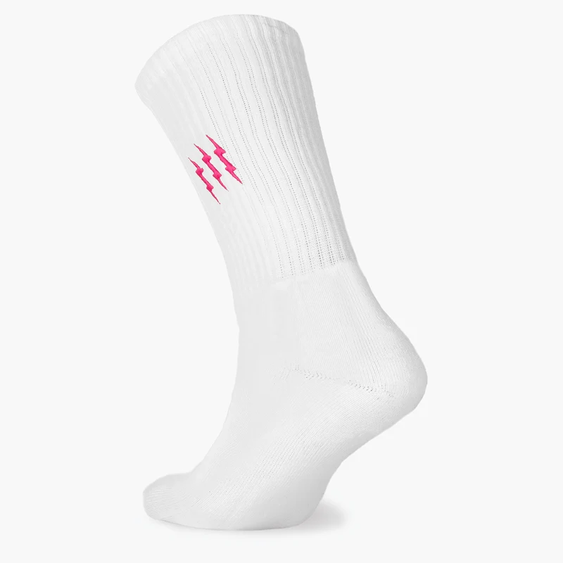 Bolt Socks - White