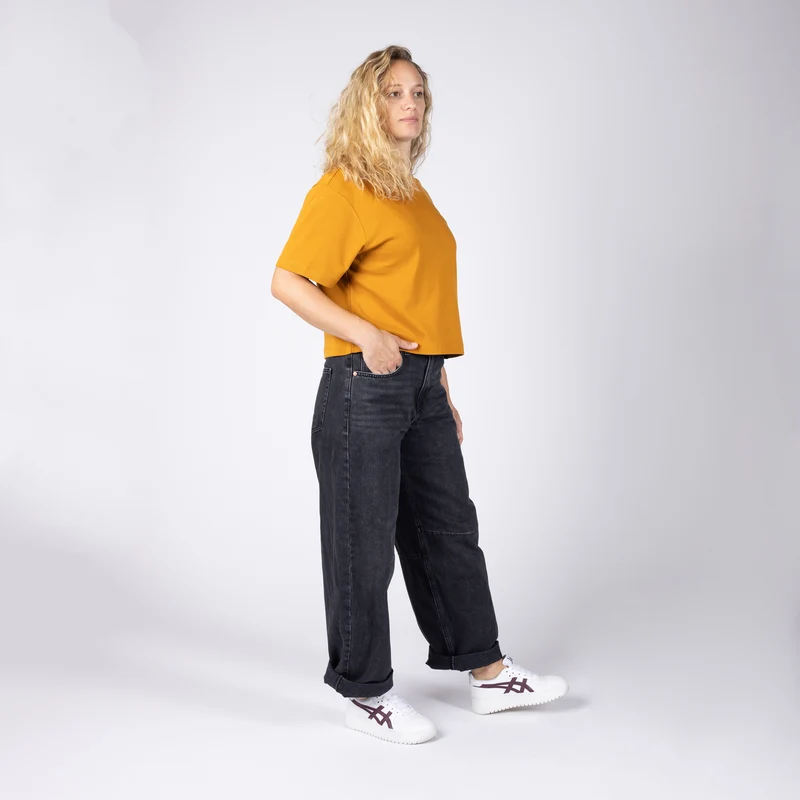 Brand 1.0 WMS Tee - ochre braun