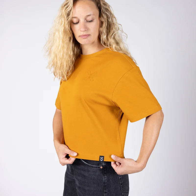 Brand 1.0 WMS Tee - ochre braun