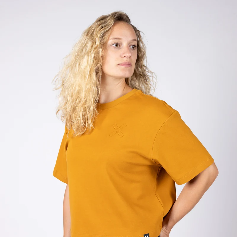 Brand 1.0 WMS Tee - ochre braun