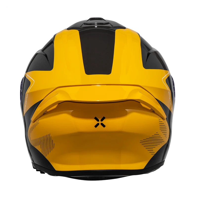 Rapid 1.0 Graphic Integralhelm - mango-anthrazit