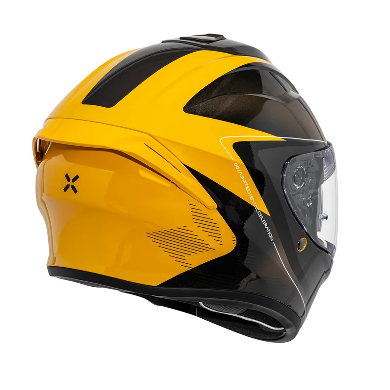 Rapid 1.0 Graphic Integralhelm - mango-anthrazit