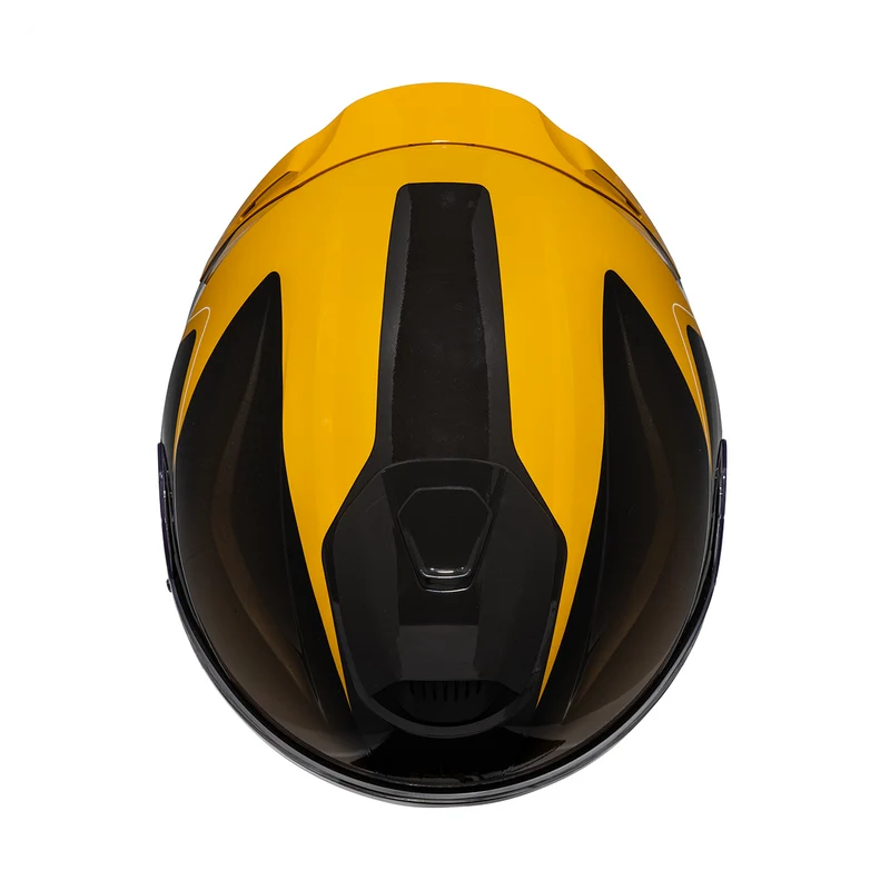 Rapid 1.0 Graphic Integralhelm - mango-anthrazit