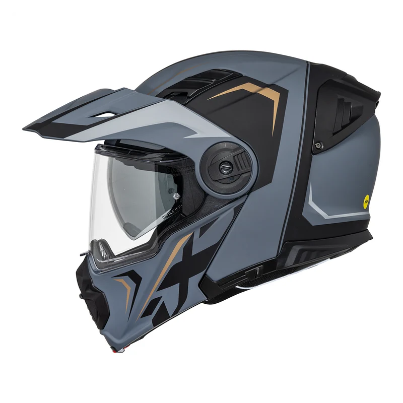 Klapphelm Venture 1.0 MIPS - matt schwarz-gold