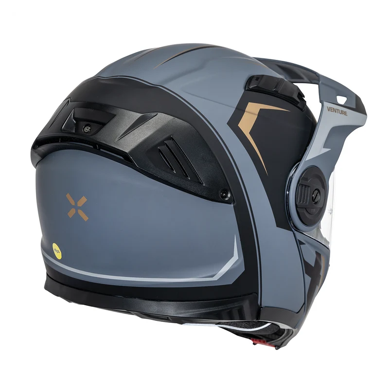 Klapphelm Venture 1.0 MIPS - matt schwarz-gold