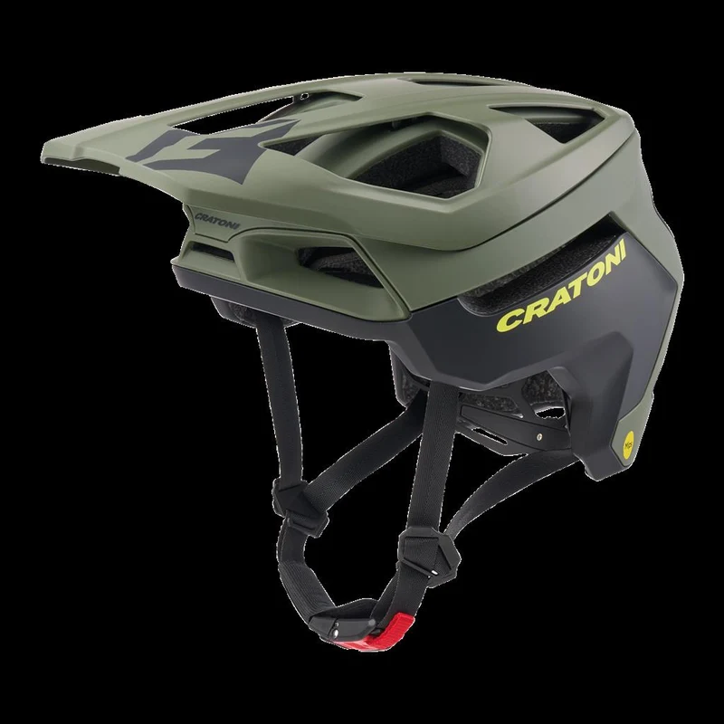 Cratoni olive matt Fahrradhelm Cratoni MadFlex MIPS RECCO
