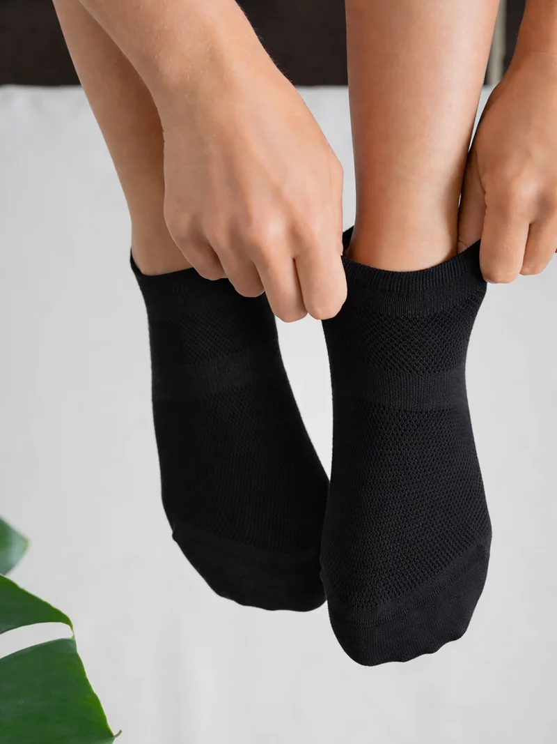 Sneaker Socken - schwarz | 6er Pack