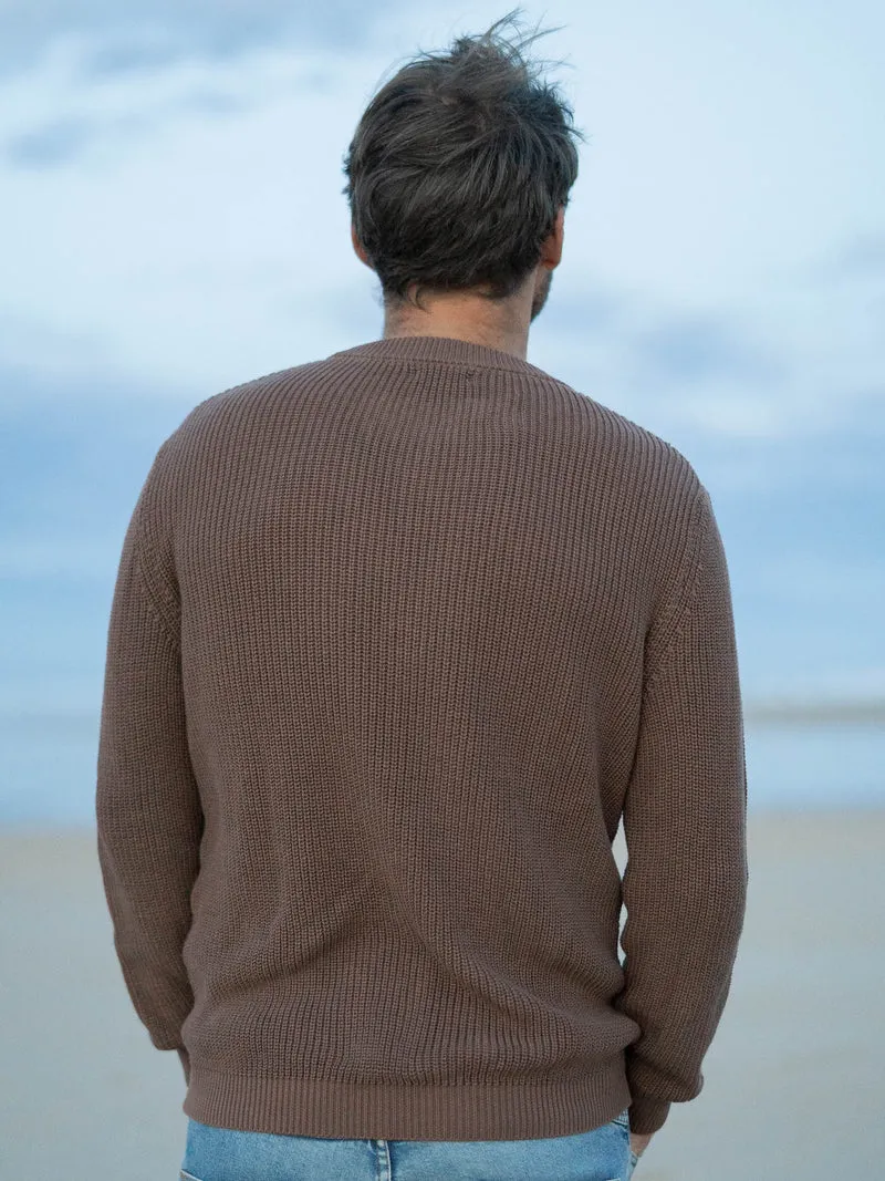 4Seasons Männer Strickpullover - braun