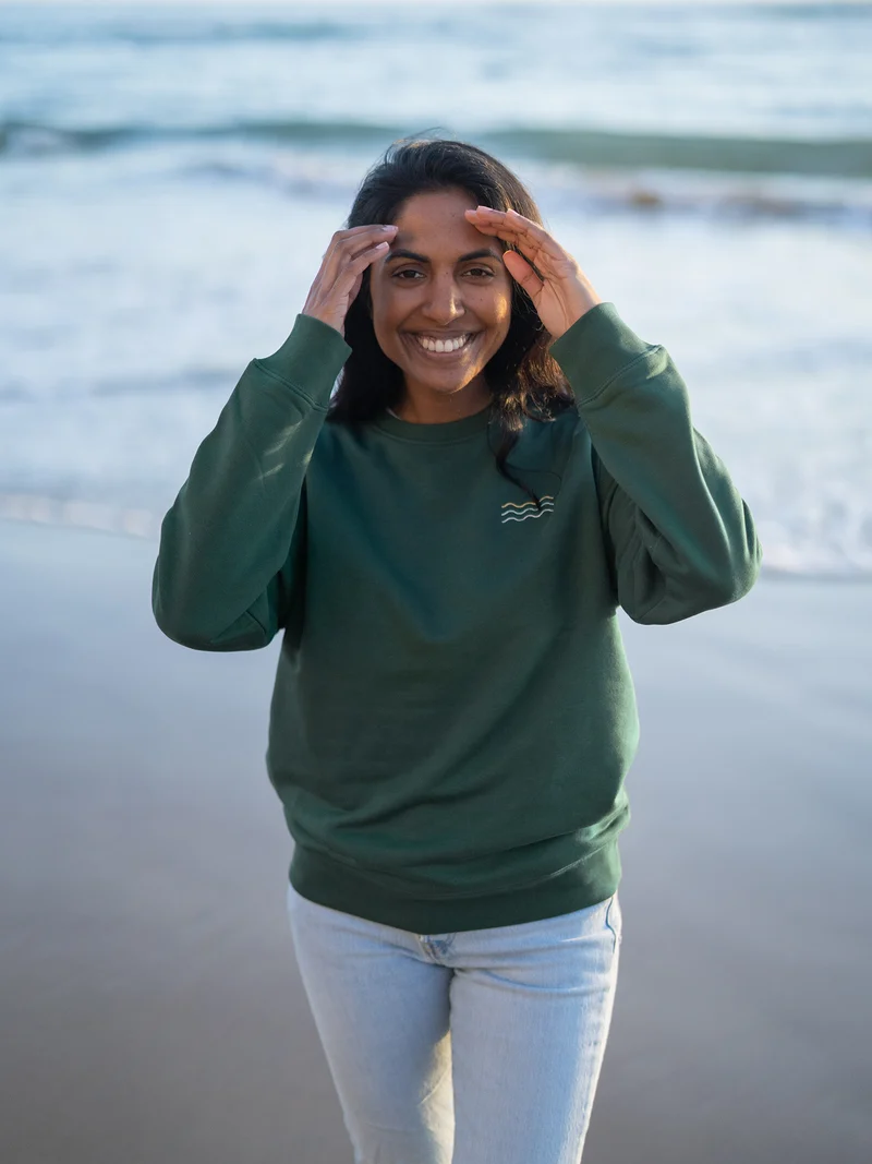 Surf Sweater - grün