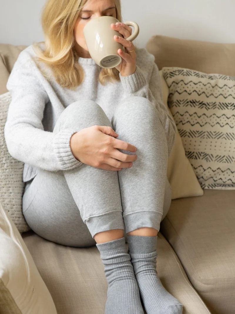 Basic Socken - grau