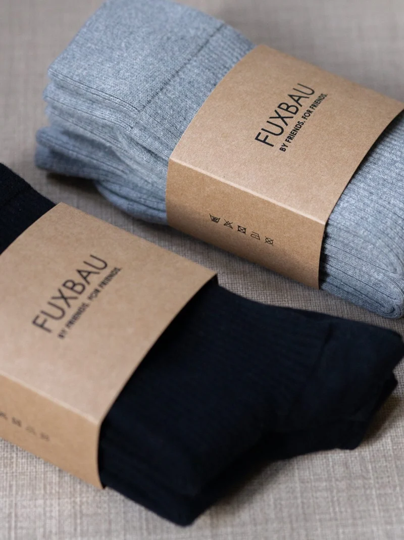 Basic Socken - grau