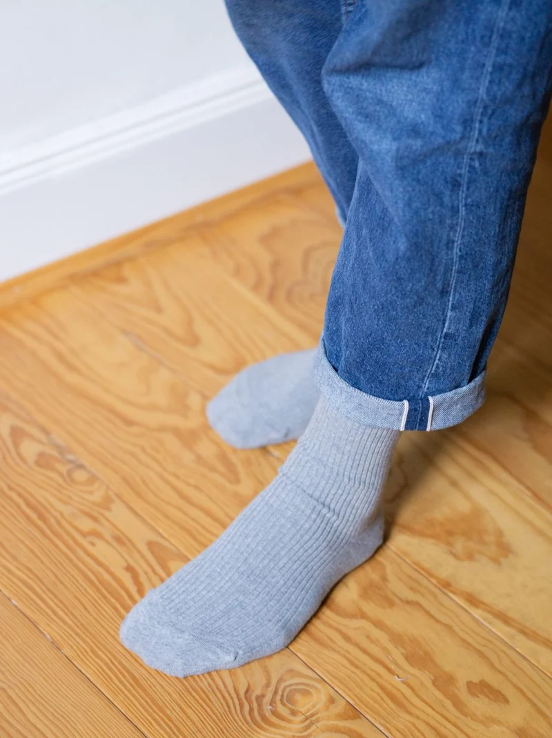 Basic Socken - grau
