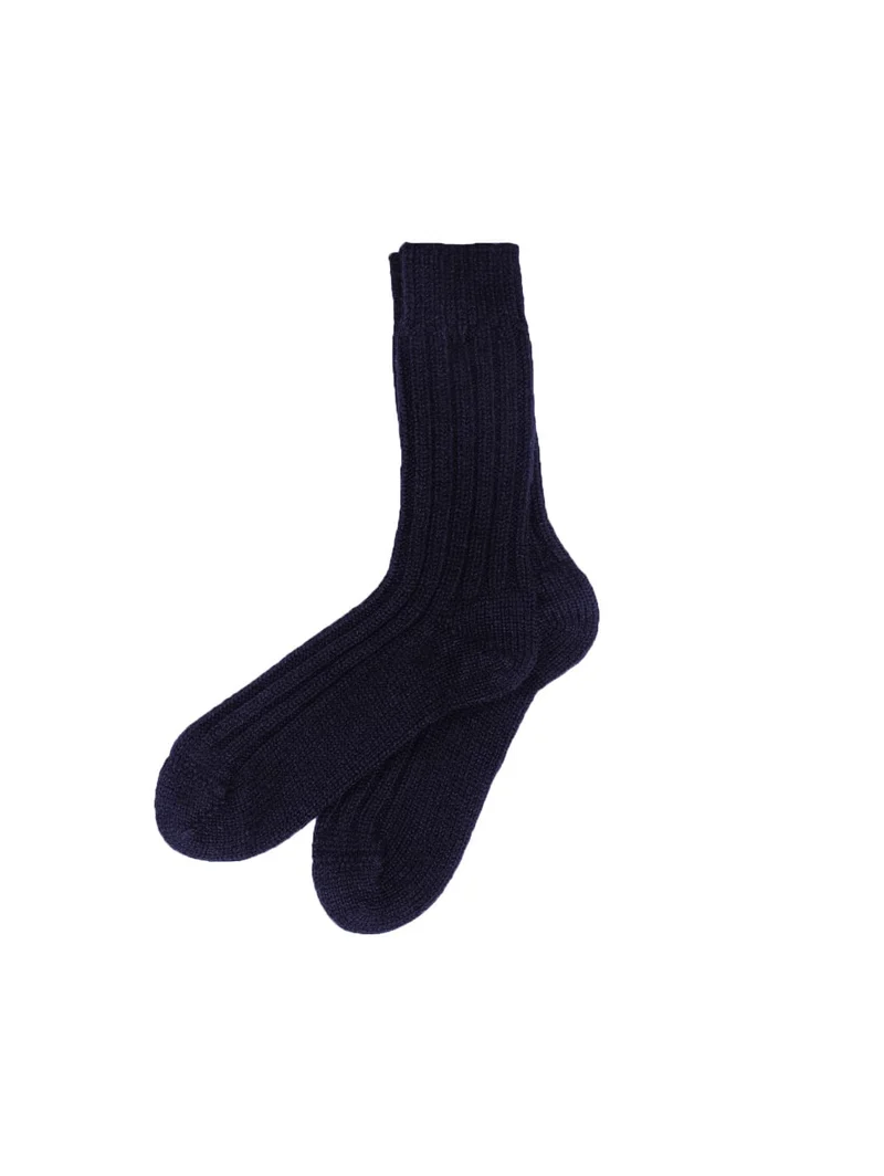 Wollsocken - navy