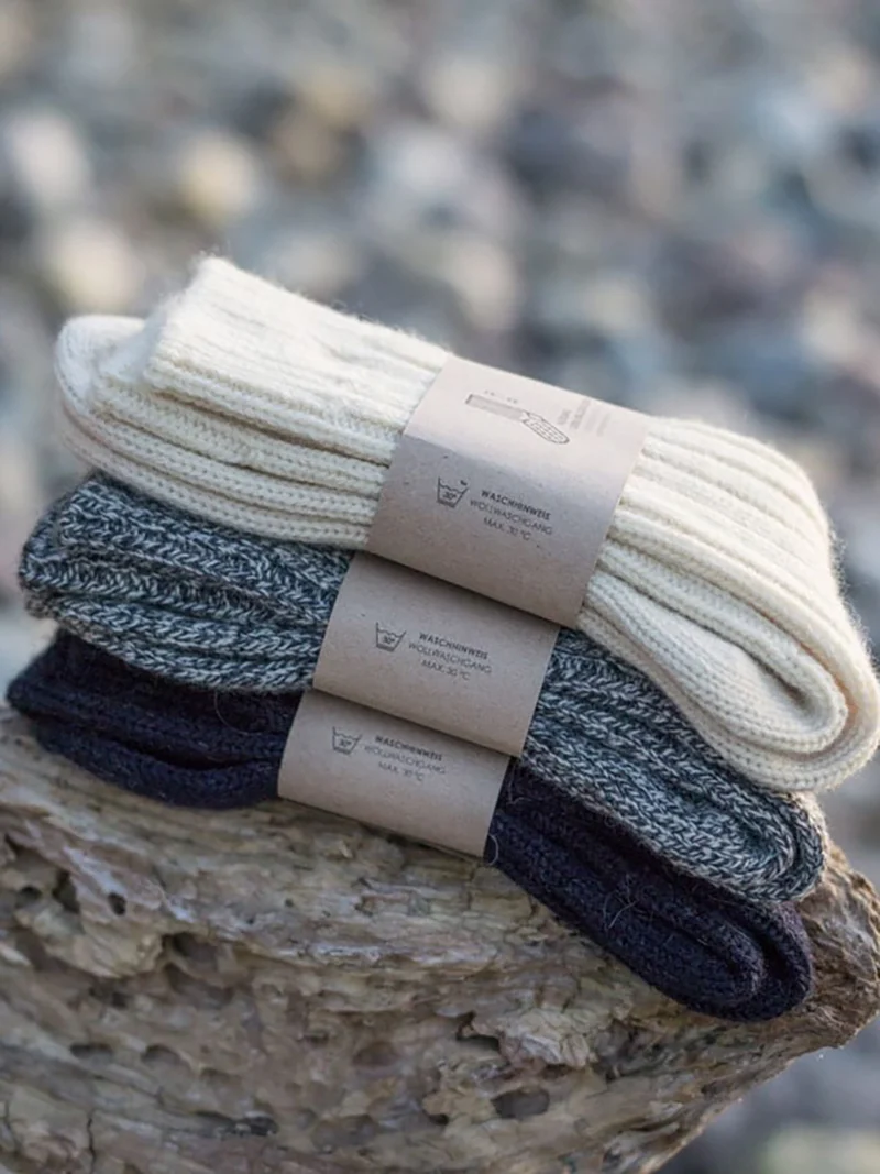 Wollsocken - navy