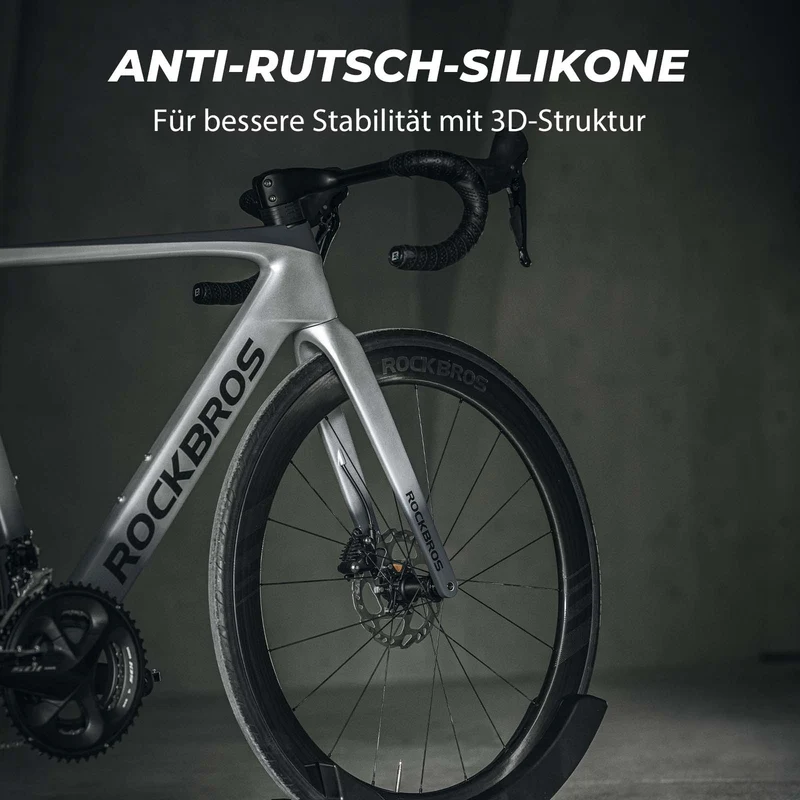 ROCKBROS Fahrrad Parkständer, verstellbare Fahrradständer für 26–80 mm 2 pcs