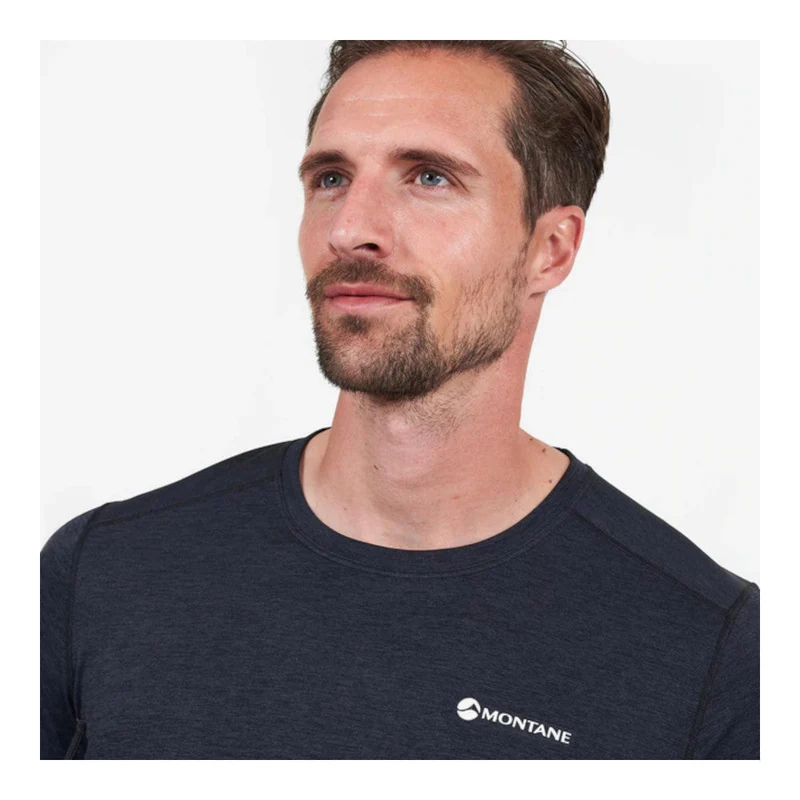 Montane - Dart Langarm-T-Shirt Schwarz