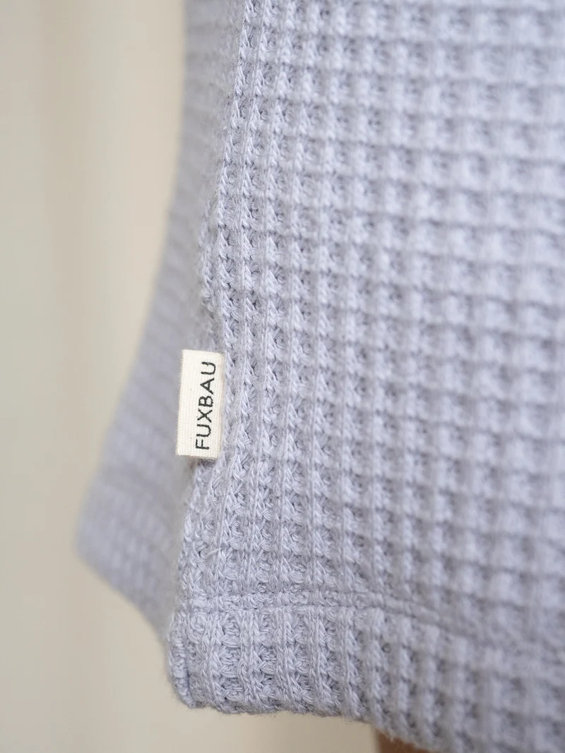 Frauen Waffelstrick Shorts - lavendel