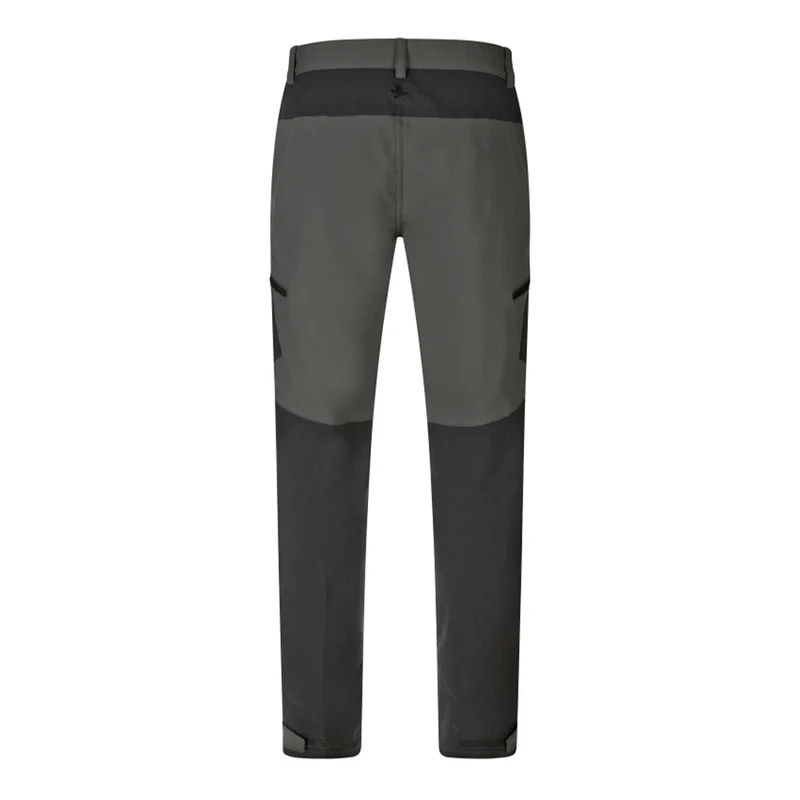 Seeland - Outdoor-Stretchhose // Schwarz / Grau
