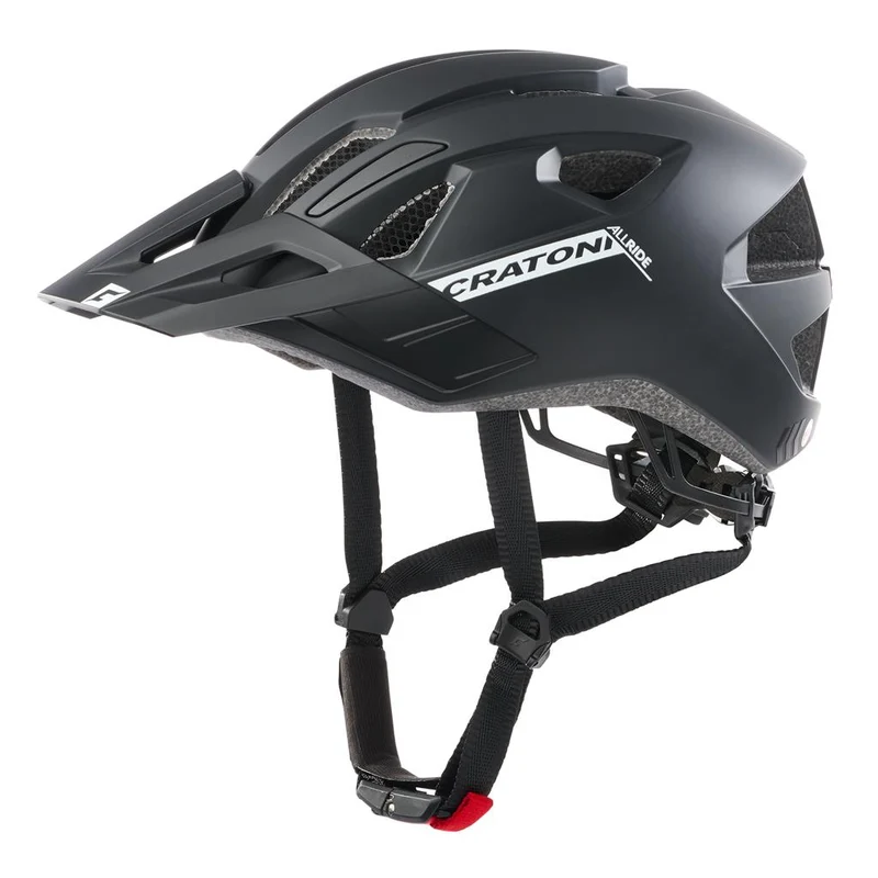 Cratoni Fahrradhelm AllRide (MTB) schwarz matt, Gr. L/XL (57-62cm)