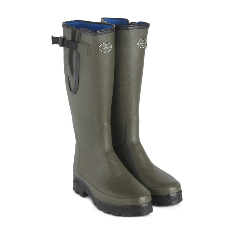 Le Chameau - Vierzonord Neopren Herren Gummistiefel // Dunkelgrün