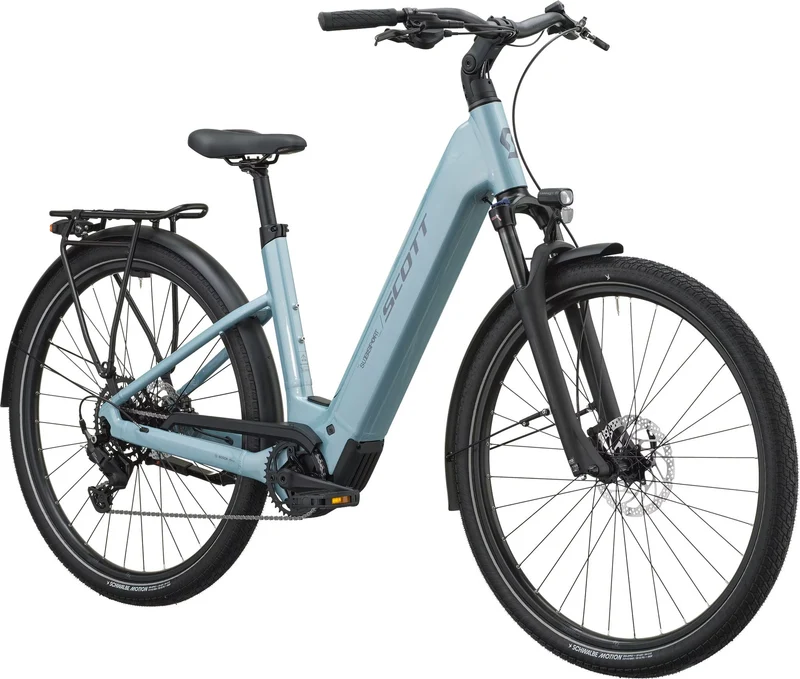 Scott Sub Sport 30 540 Wh E-Bike Wave 29" sterling blue