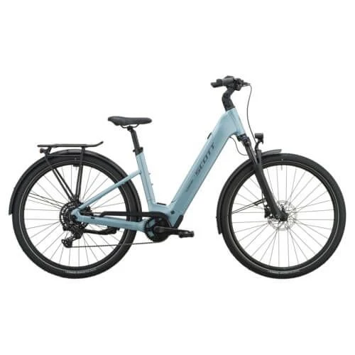 Scott Sub Sport 30 540 Wh E-Bike Wave 29" sterling blue
