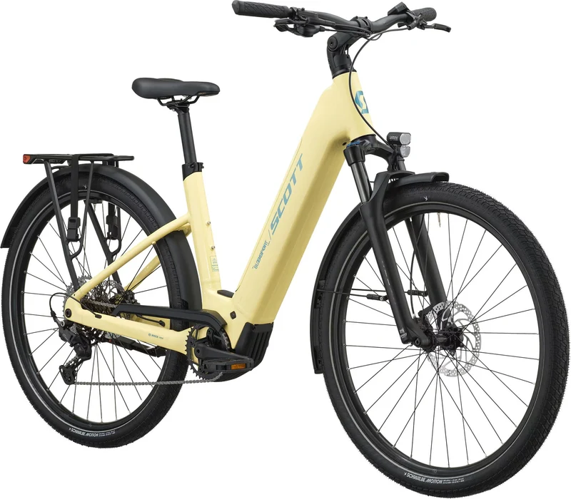 Scott Sub Sport 10 800 Wh E-Bike Wave 29" canary yellow