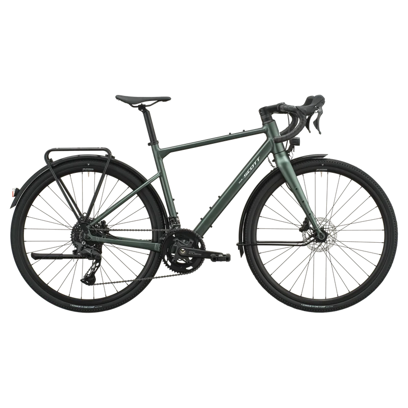 Scott Overland 30 Gravelbike Diamant 28" marine green